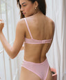 Selene Pink Bodysuit Takımı