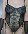 Diana Black Bodysuit