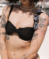 Blossom Black Bikini Takımı