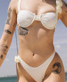 Blossom White Bikini Takımı