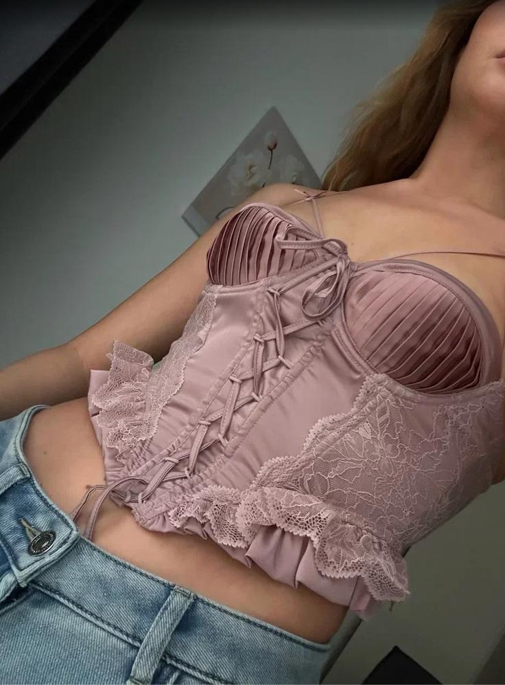 Satin Corset