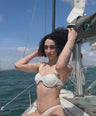 Blossom White Bikini Takımı